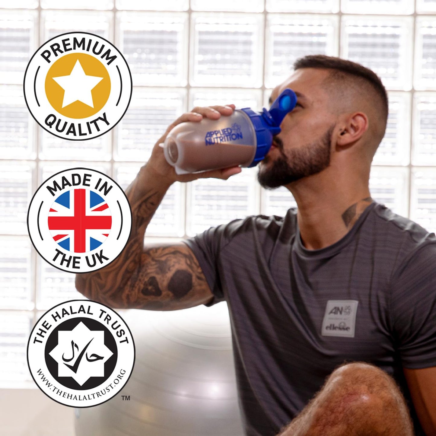 Applied Nutrition Critical Whey Protein Powder 2kg - High Protein Powder, Protein Milkshake, Muscle Building Supplement with BCAAs & Glutamine (2kg - 67 Servings) (White Choco Bueno)