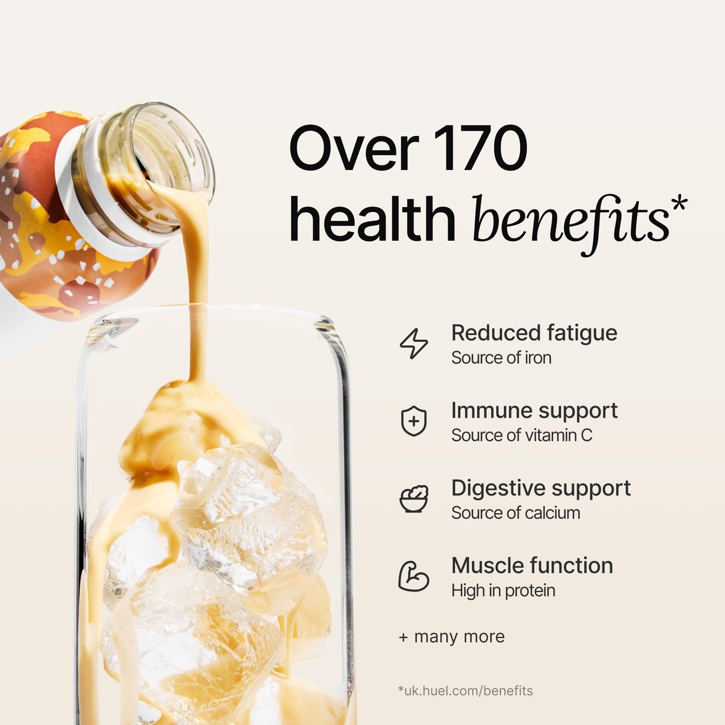 Huel Ready-to-drink Meal, Salted Caramel Protein Drink, 8 x 500ml Bottles, Protein Shakes, Pre-Portioned Meal, 20g of Protein per Bottle, Rich in Essential Vitamins, Minerals, Meal Replacement Shake