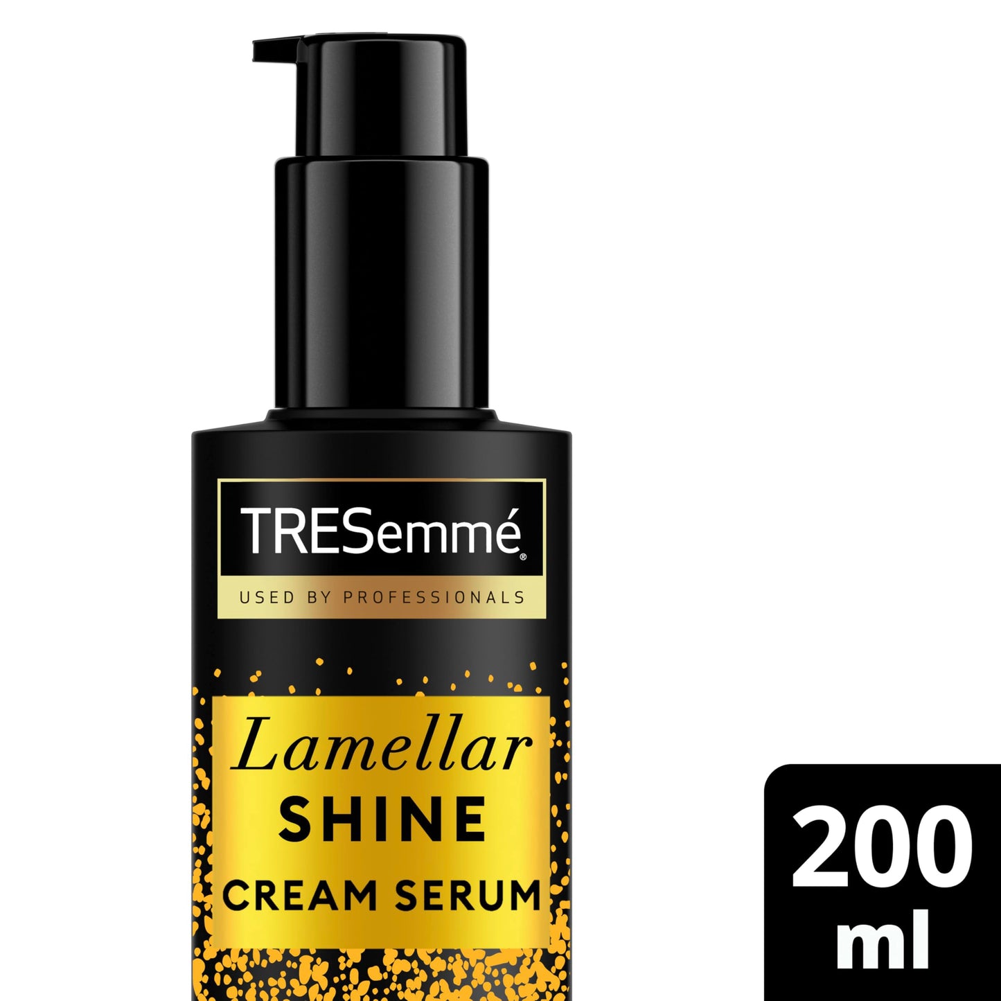 TRESemmé Lamellar Shine Leave-In Cream Hair Serum with patented Lamellar Technology hair treatment for an ultra-glossy salon finish 200 ml
