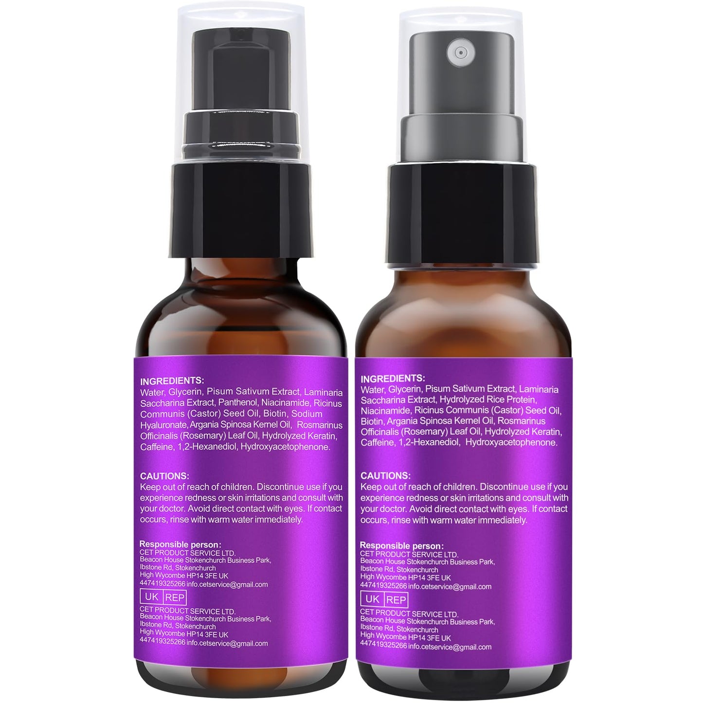 GIFBEA Rosemary Oil Serum for Hair Growth W/Rosemary Water & Rice Water Spray Hair Growth,Biotin Castor Oil Argan Oil Caffeine Keratin Reduce Hair Loss,Hair Thickening Products Treatment for Women Men