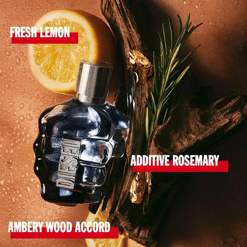 Diesel Only The Brave, Eau de Toilette Aftershave, Perfume For Men, The Original Fresh Fragrance, 125ml