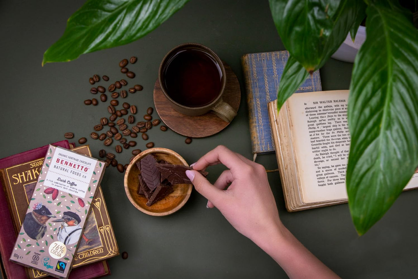 Organic Fairtrade Dark Chocolate – Bennetto 6×80 g Gift Set