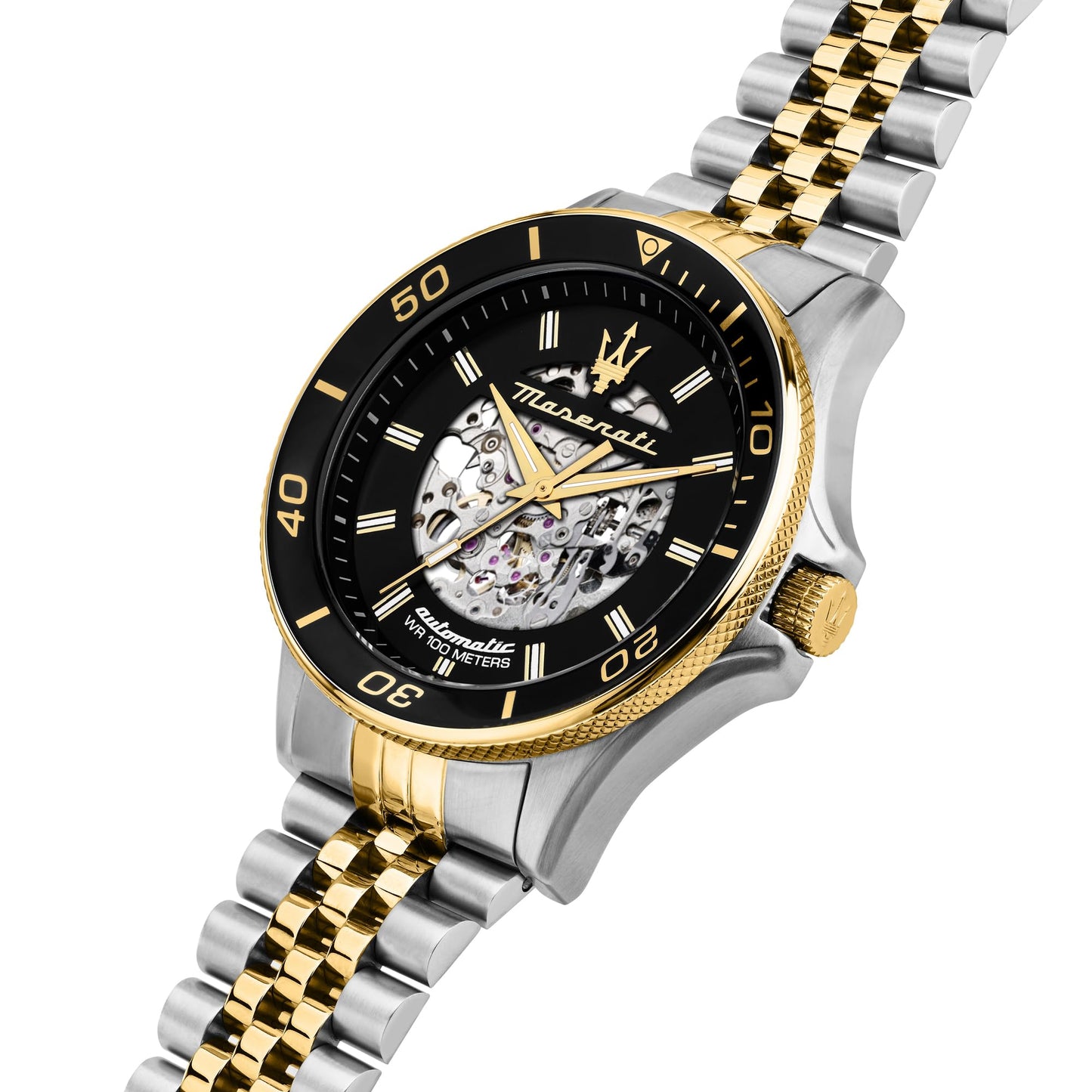 Maserati Sfida Automatic Watch – Men’s (Steel Band)