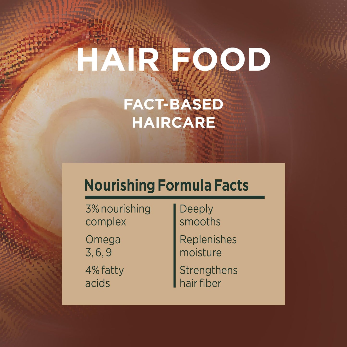 Garnier Hair Food 3-in-1 Hair Treatment Mask, Smooths and Nourishes, For Frizzy & Curly Hair, No Silicones, Vegan Formula, Coconut Oil, Ultimate Blends, 400ml (Packing and Ingredients may vary)