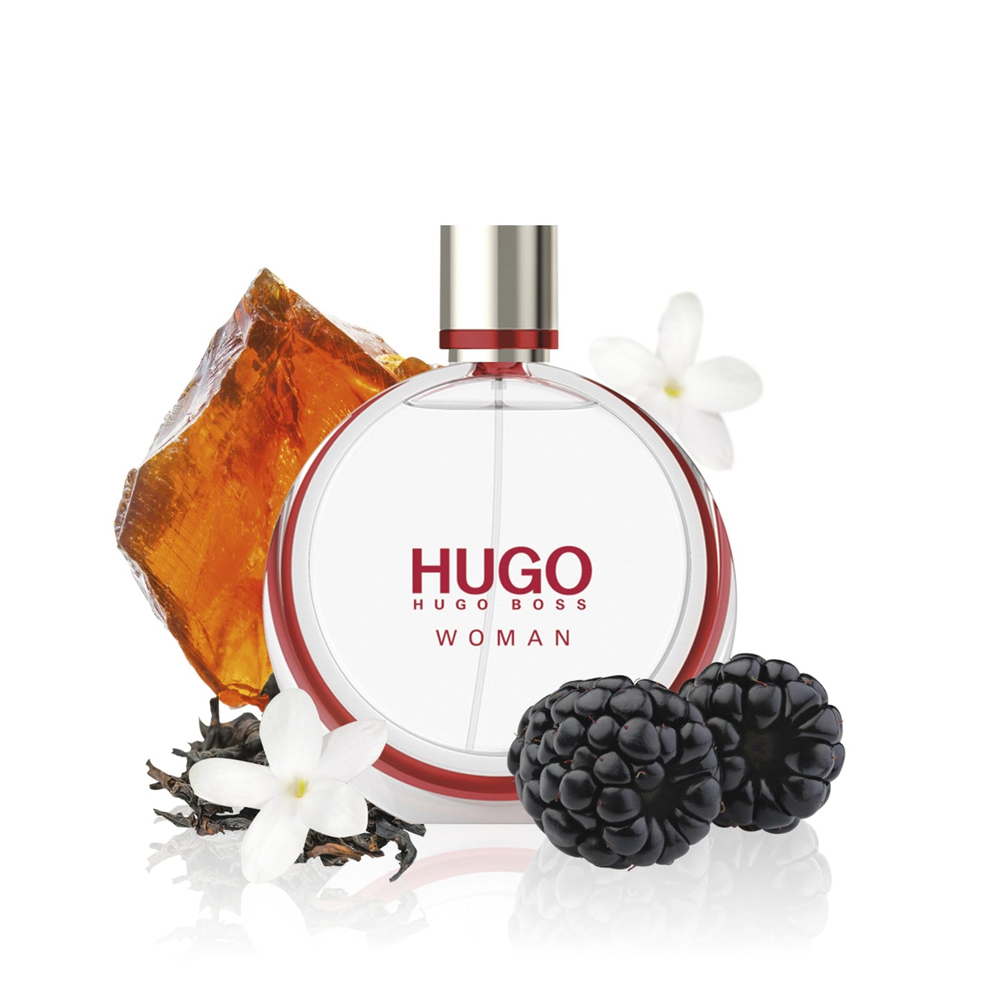 BOSS Woman - Eau de Parfum for Her - Floral Fragrance With Notes Of Mandarin, Living Passion Flower, Musk - High Longevity - 50ml