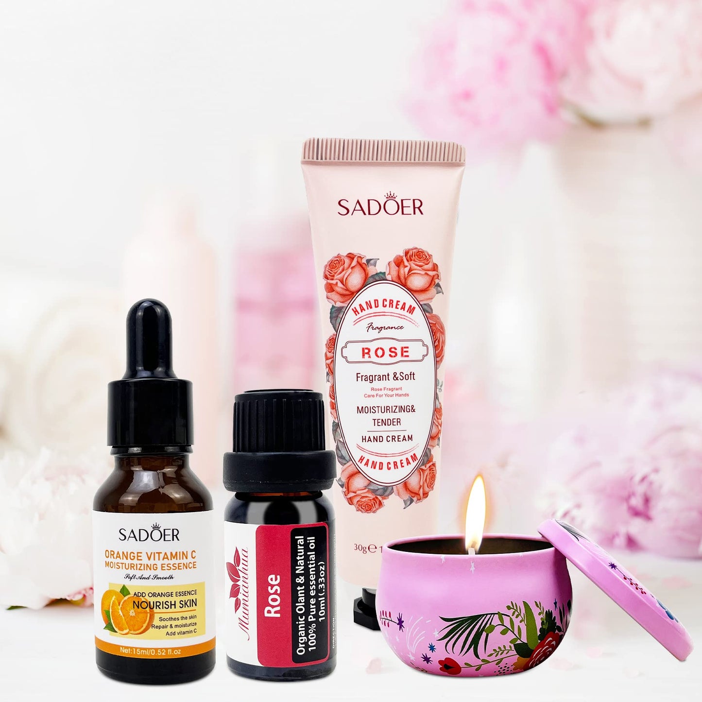 Pamper Gifts for Women Birthday, Get Well Soon Hamper Set, Self Care Thank You Gift Basket, Bath Set Care Package for Her, Ladies Spa Gift Set For Mum Sister Best Friend, Mothers Day Present