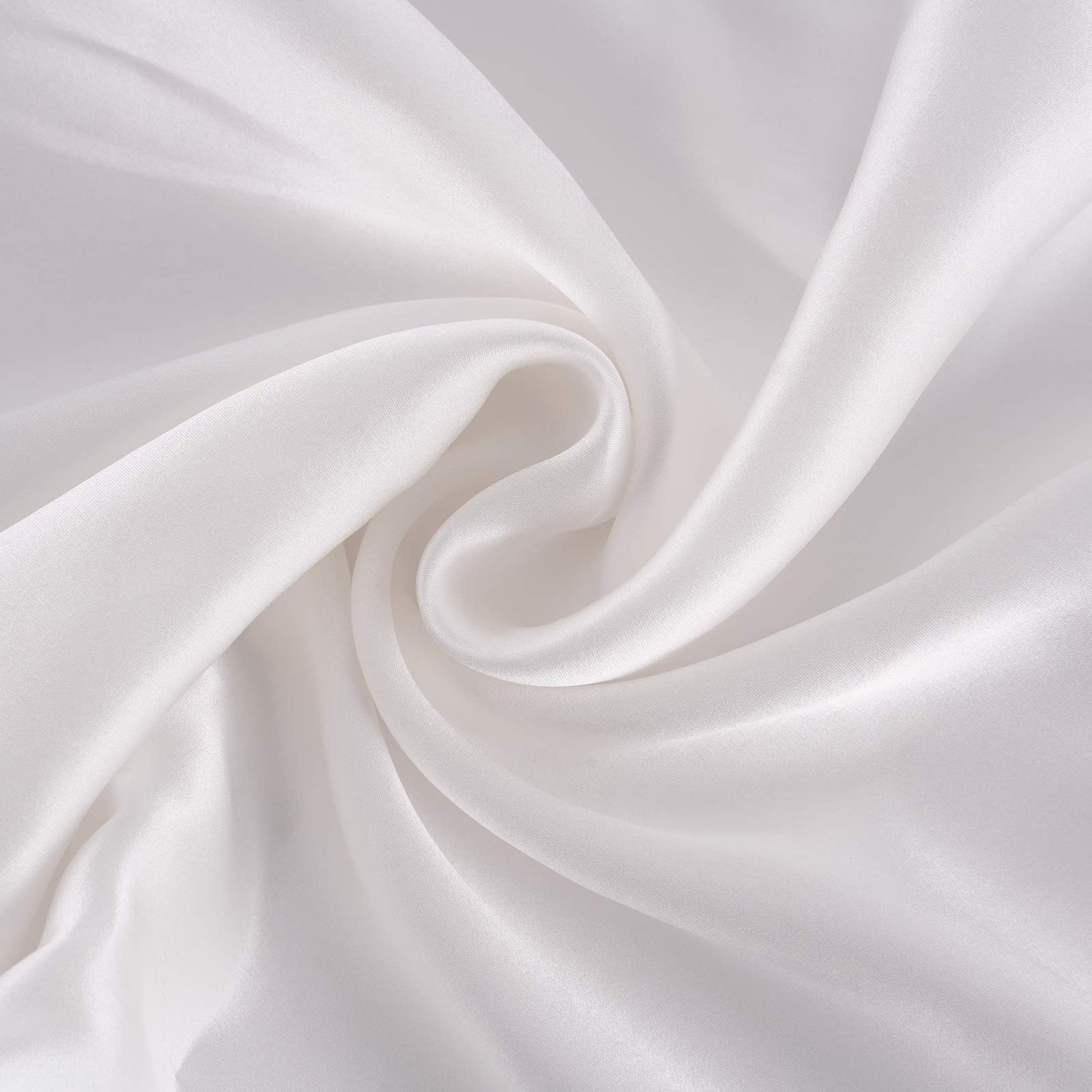 Natural Silk Federa, ipoallergenico, 22momme, 100% Seta, 600 Filati, con a Scomparsa Cerniera (White, 50x75cm)