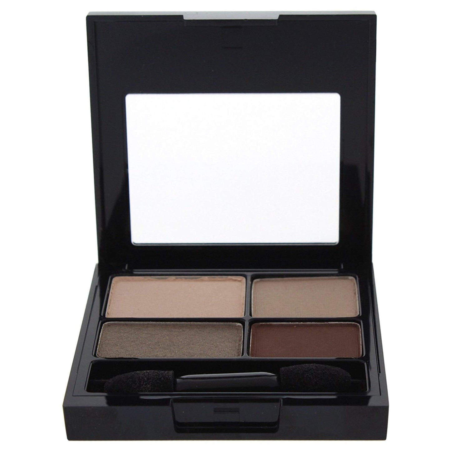 Revlon ColorStay 16 Hour Eyeshadow Quad with Dual-Ended Applicator Brush, Longwear, Intense Color Smooth Eye Makeup for Day & Night, Addictive (500)