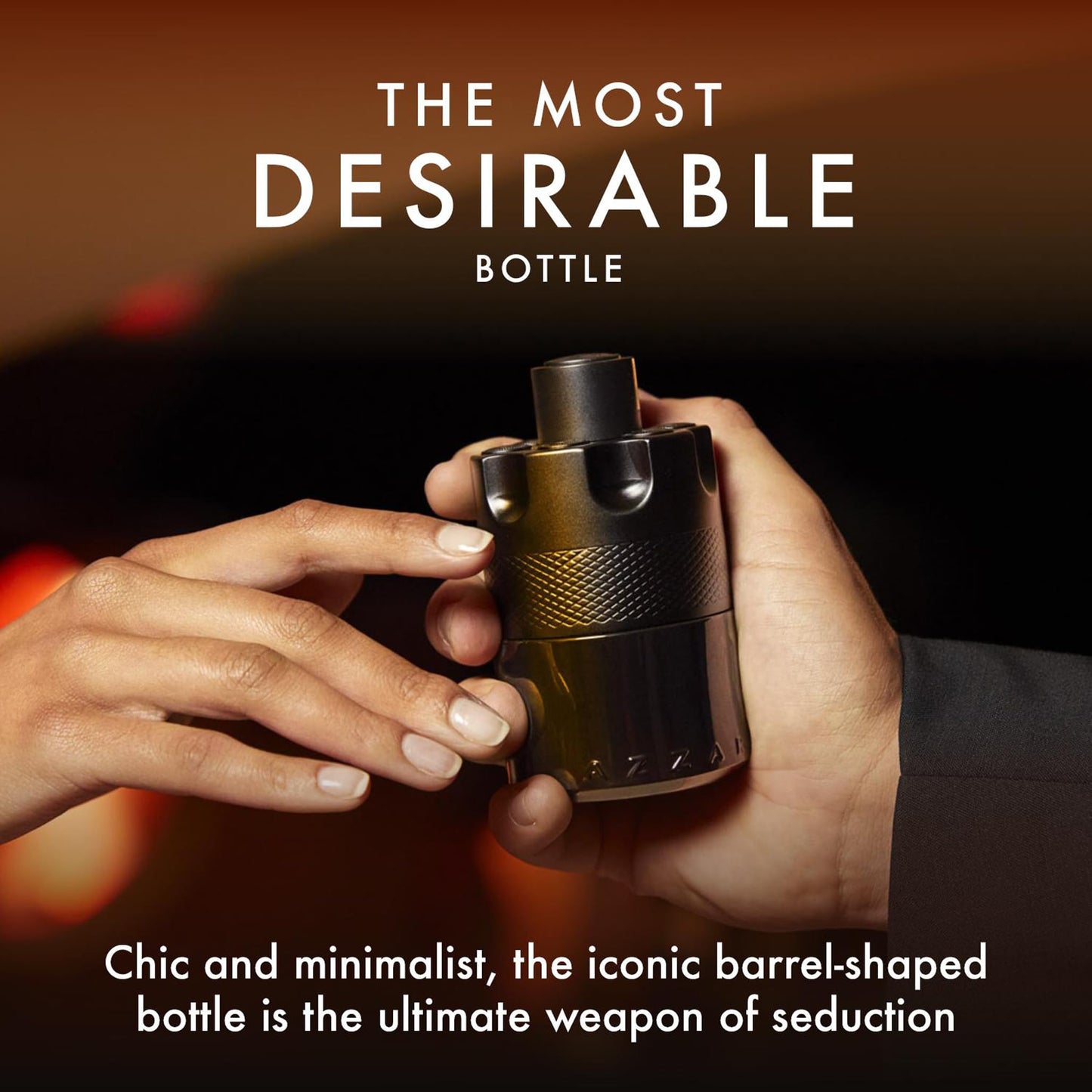 Azzaro The Most Wanted Eau de Parfum Intense, Woody & Seductive Men's Cologne, Ambery & Spicy Fragrance for Date Night, Lasting Wear, Luxury Perfume for Men, 100ml