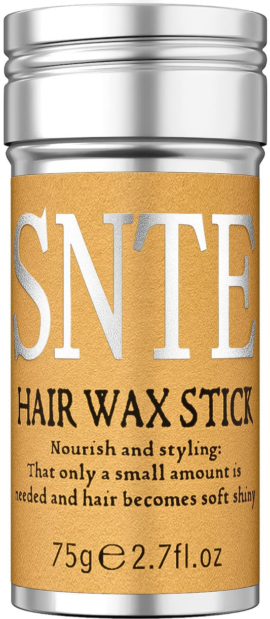 Hair Wax Stick, Long-lasting Styling Wax, Non-greasy Hair Stick for Flyaways & Edge Frizz - Bun Maker & Styling Accessories for Women & Girls