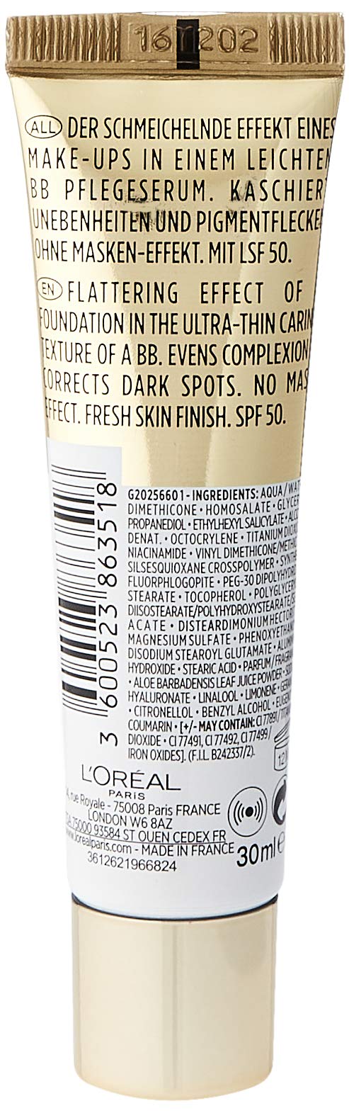 L'Oréal Paris Age Perfect BB Cream 01 Light Ivory SPF 50