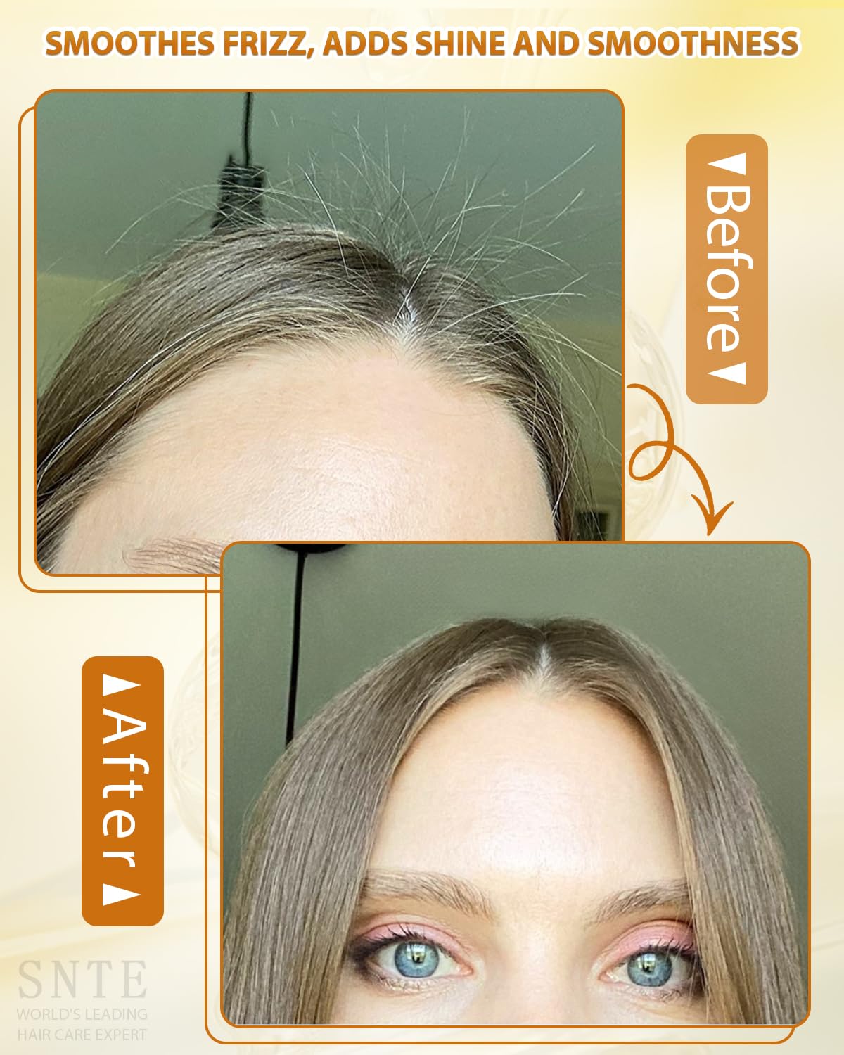 Hair Wax Stick, Long-lasting Styling Wax, Non-greasy Hair Stick for Flyaways & Edge Frizz - Bun Maker & Styling Accessories for Women & Girls