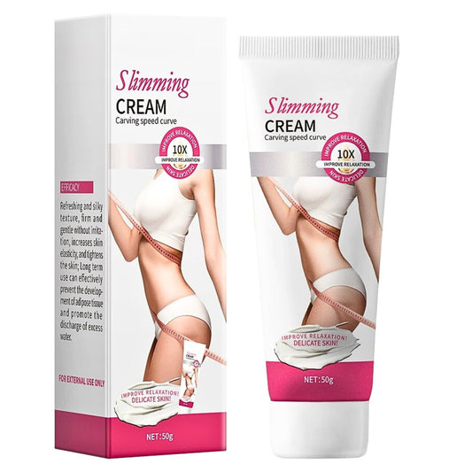 Fat Burning Cream for Women - Skin Tightening Body Shaping Cream with Cellulite Remover - Belly Fat Burner & Cellulite Cream for Loose Skin - Fast-Acting Slimming Cream for Weight Loss & Smooth Skin