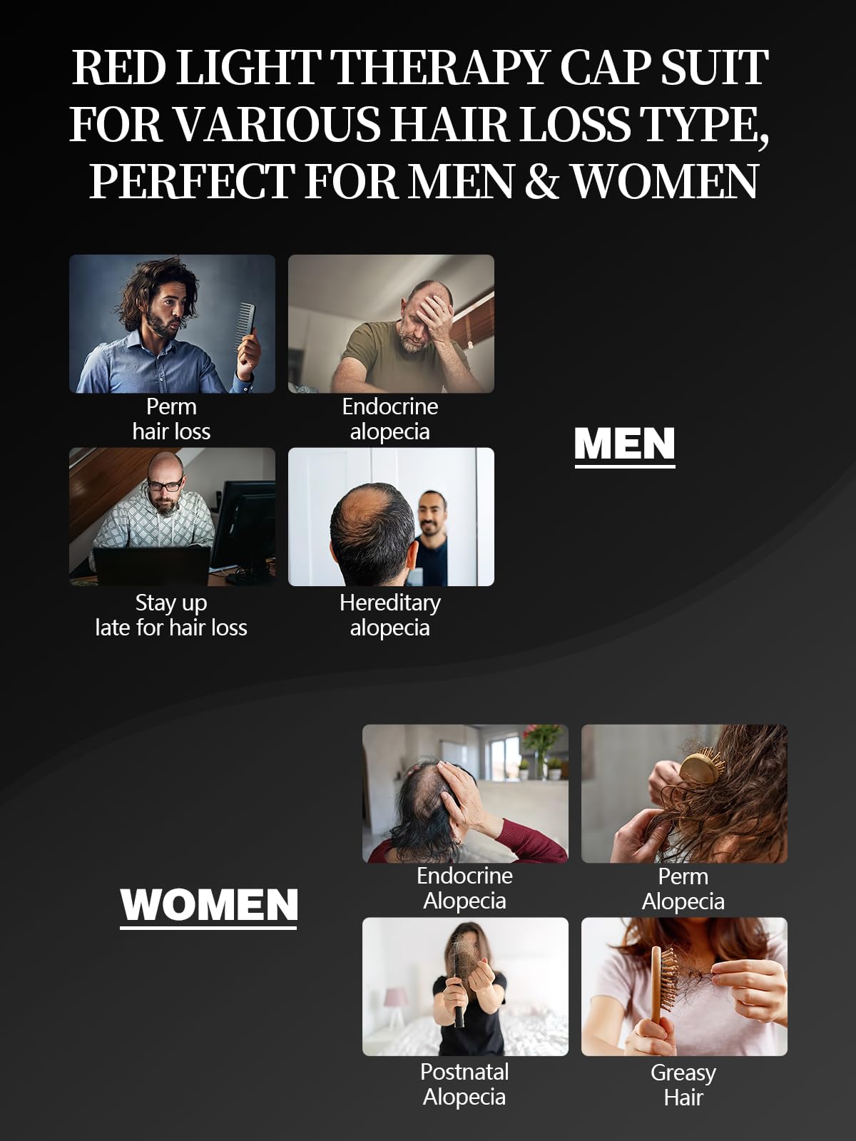 Laser Hair Growth Cap – Red Light Therapy Helmet