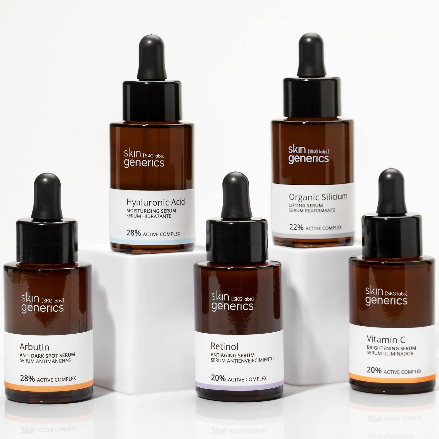 Skin Generics | Pure Organic Hyaluronic Acid Serum | 30ml | Moisturizing Concentrate that Regenerates and Increases Skin Elasticity | Paraben and Paraffin Free Facial Serum | 100% Vegan