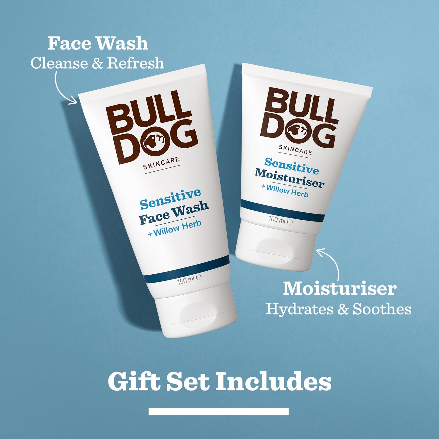 Bulldog Skincare | Men's Gift Set | Sensitive Skincare Duo