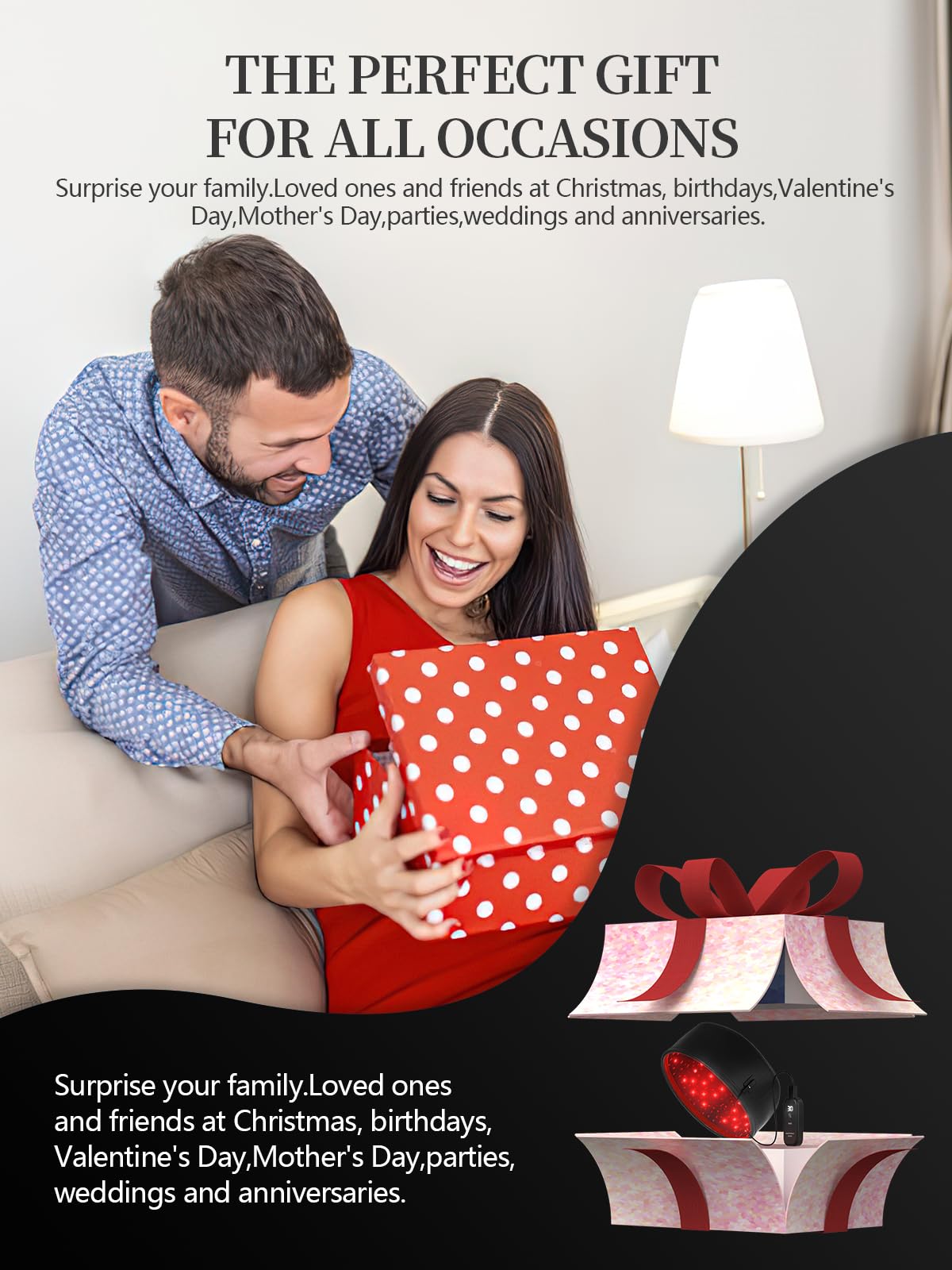 Laser Hair Growth Cap – Red Light Therapy Helmet