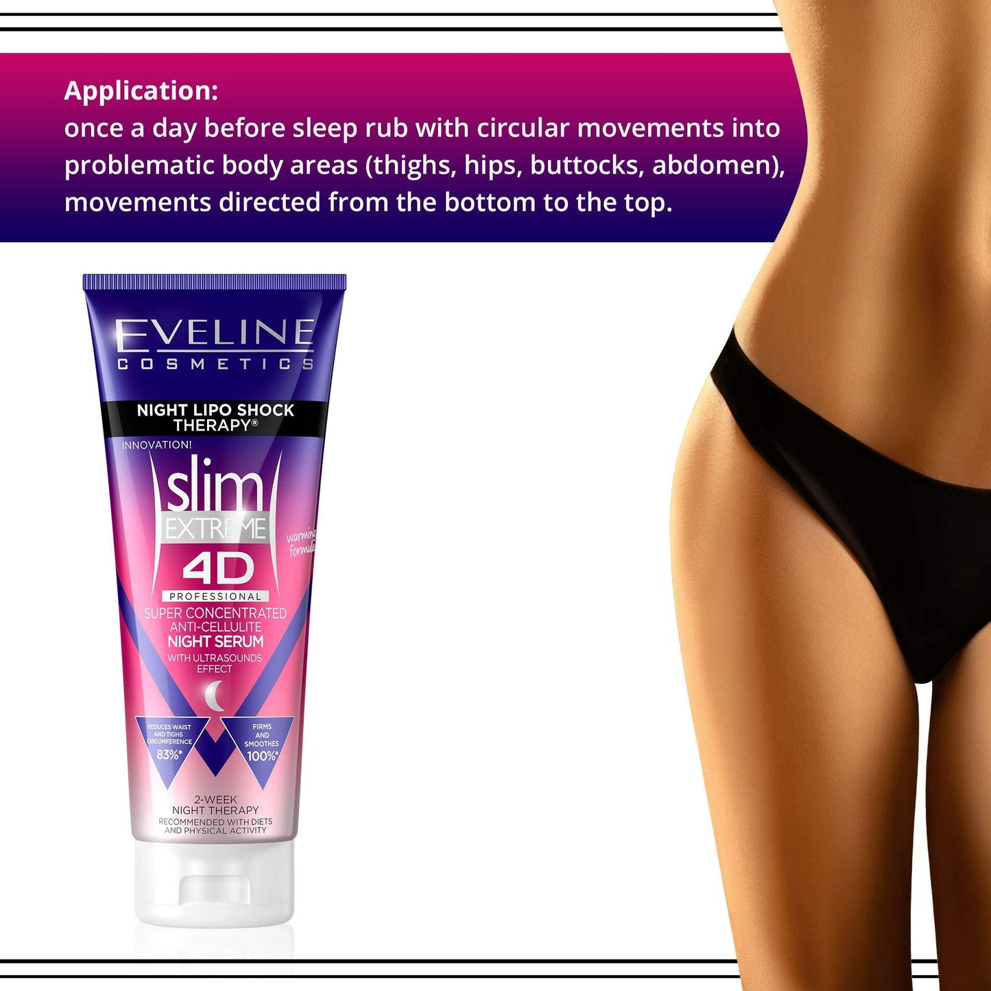 Eveline Cosmetics Slim Extreme 4D Hot Cream – 250ml