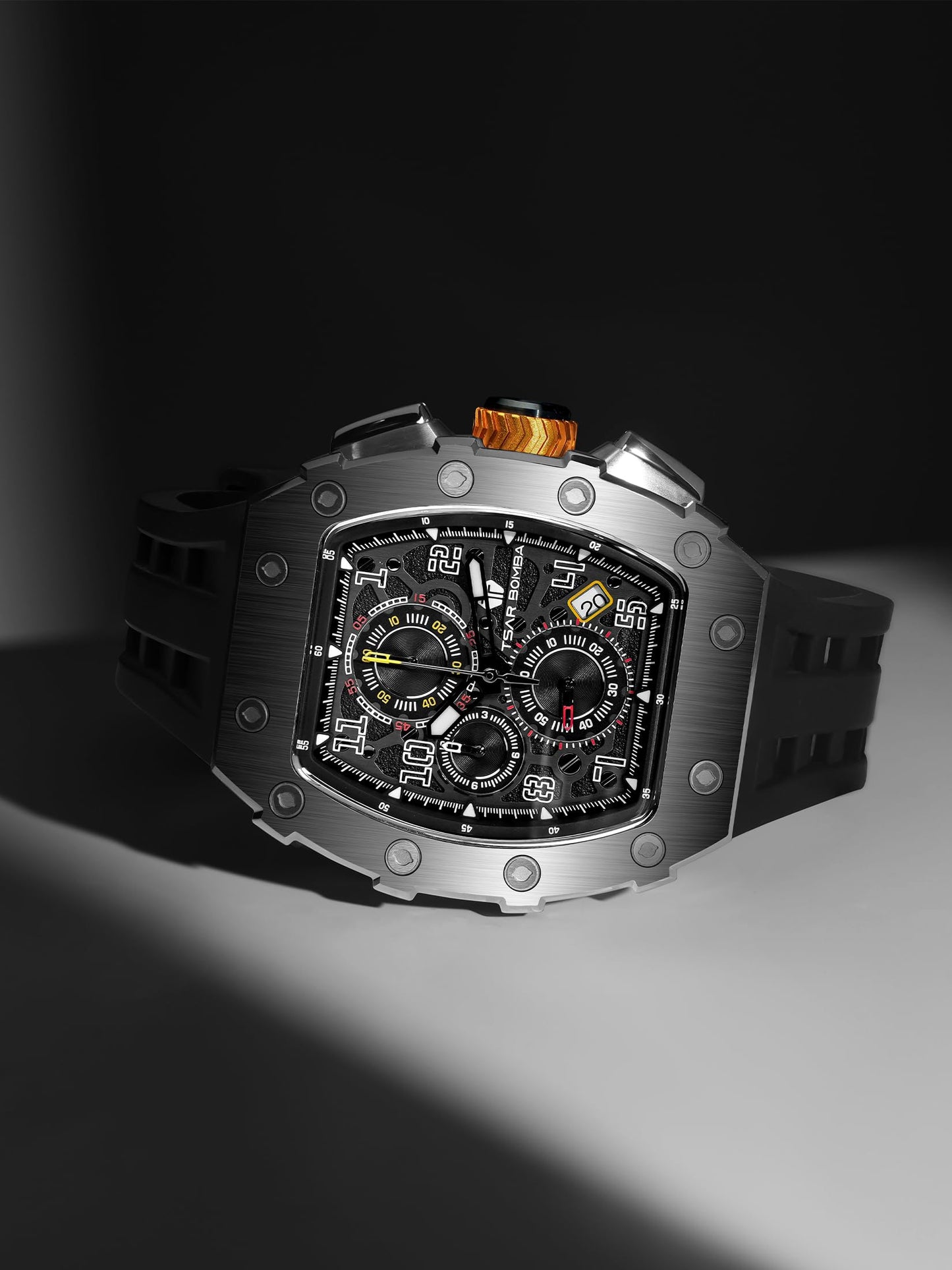 TSAR BOMBA TB8204 Elemental Series Chronograph / Calendar Watch