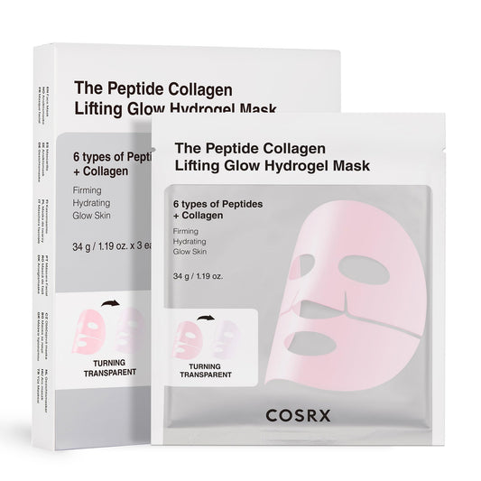 COSRX Peptide Collagen Lifting Glow Masks – Pack of 3 | TRYTLION