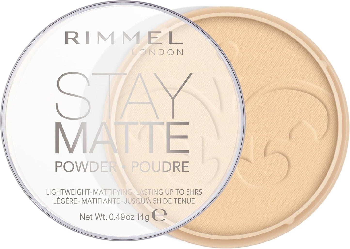 Rimmel London Stay Matte Pressed Powder Transparent 14g – Oil Control