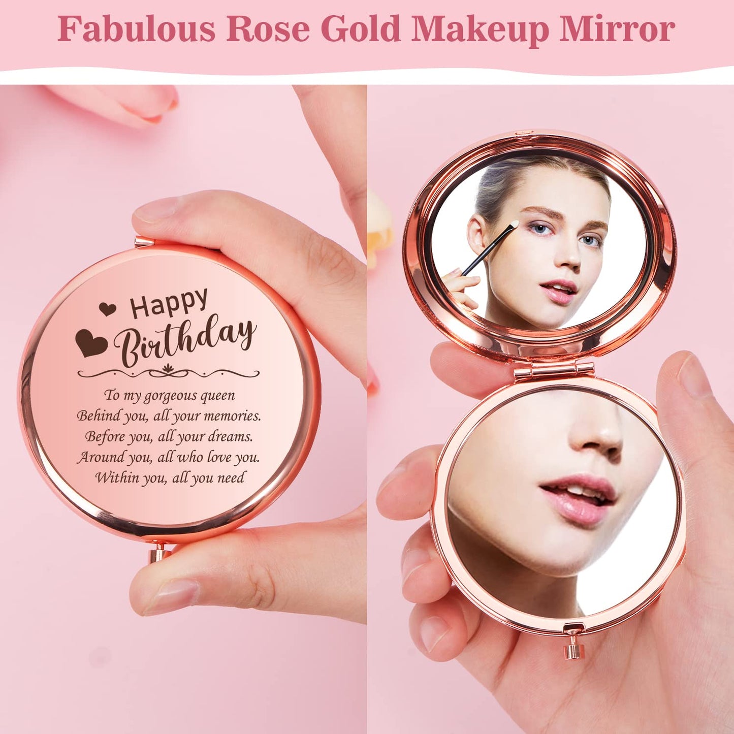 Birthday Gifts for Women, Unique Happy Birth-day Hampers Pamper Gift Box for Her, Female Self Care Package Birthday Presents for Best Friends, Mum, Sister, Auntie, Birth day Gift Ideas for Women