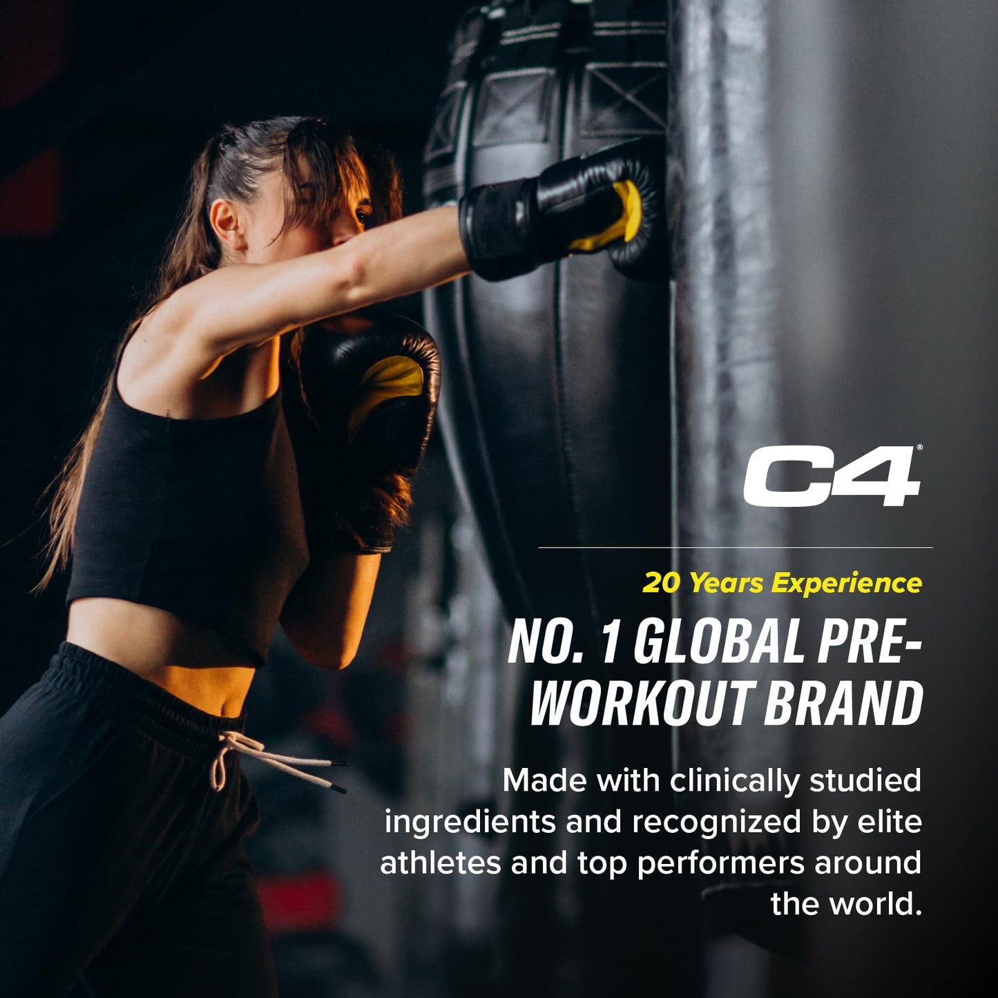 C4 Original Beta Alanine Sports Nutrition Bulk Pre Workout Powder for Men & Women | Best Pre-Workout Energy Drink Supplements | Creatine Monohydrate | Frozen Bombsicle | 60 Servings
