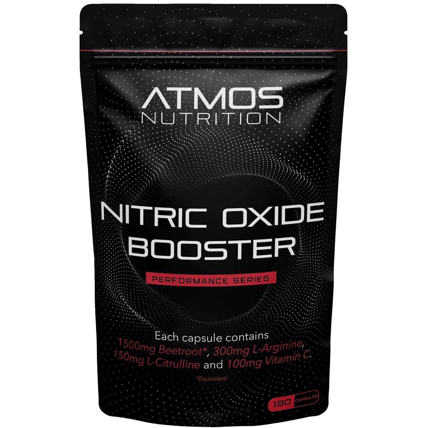 6,150mg Nitric Oxide Booster - 180 High Strength Tablets with L-Arginine, L-Citrulline, Beetroot, and Vitamin C - Blood Flow, Energy, Performance Supplement for Gym, Powerlifting, and Bodybuilding