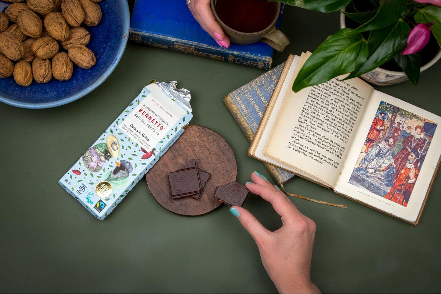 Organic Fairtrade Dark Chocolate – Bennetto 6×80 g Gift Set