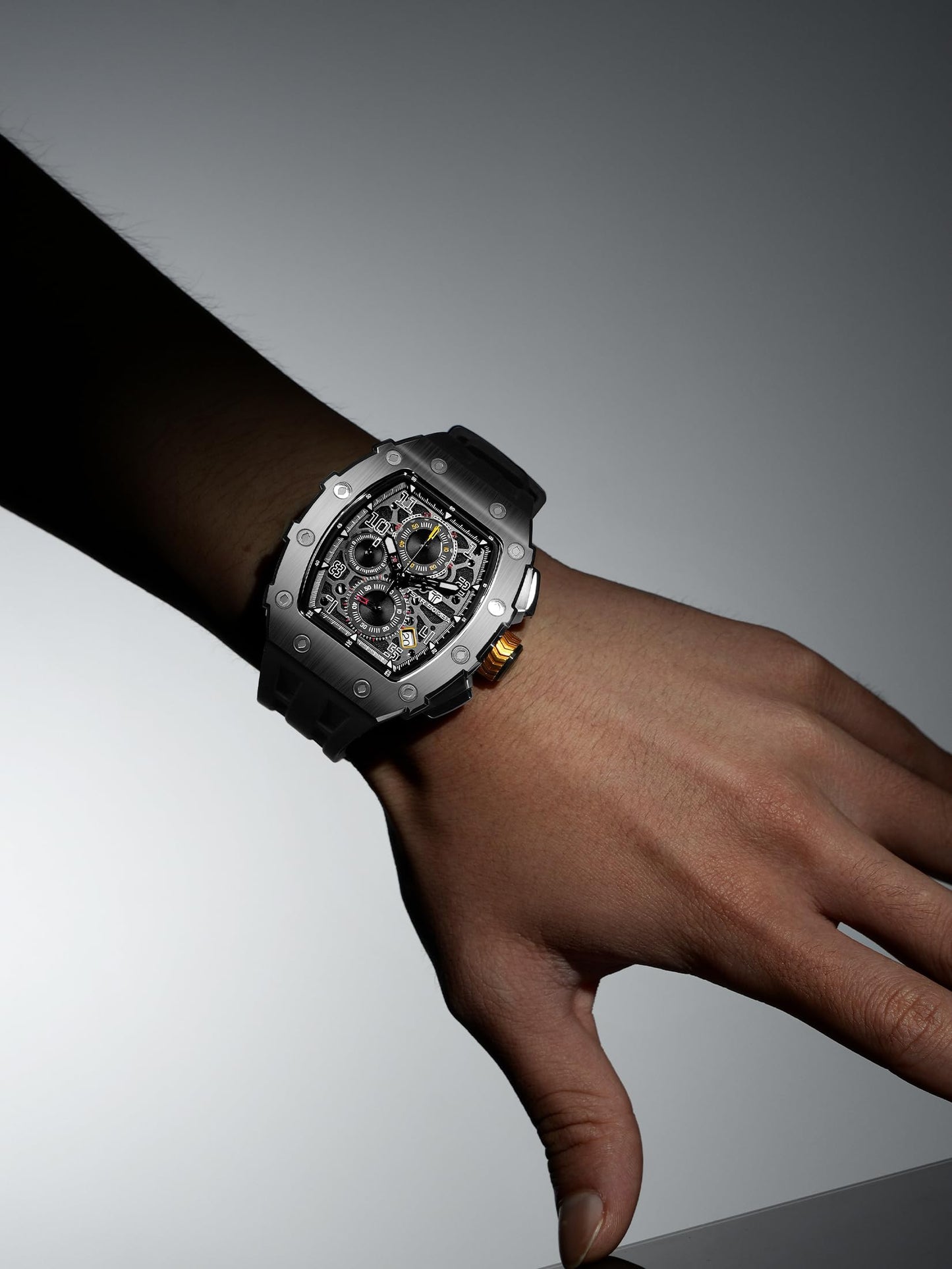 TSAR BOMBA TB8204 Elemental Series Chronograph / Calendar Watch