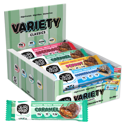YuBi Variety Box 12-Pack 99 Calorie Protein Bars | TRYTLION