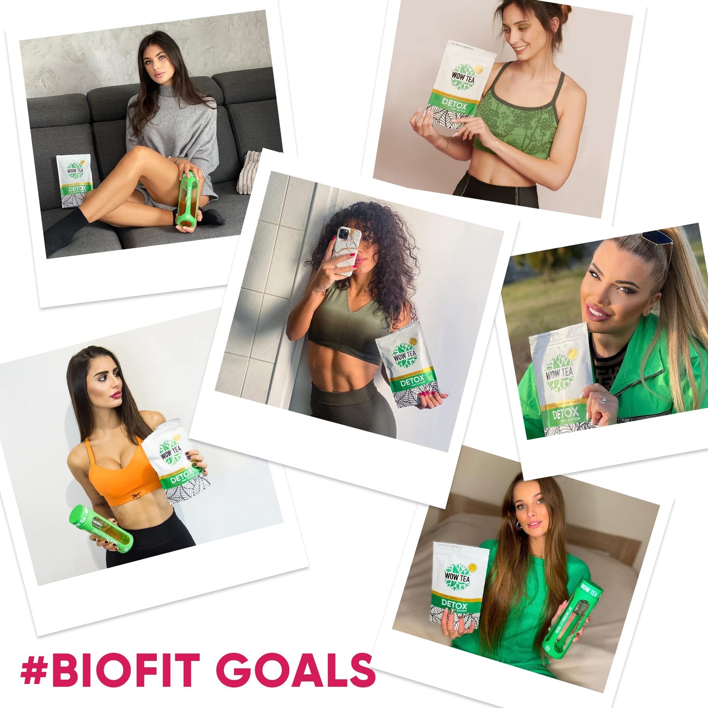 WOW TEA Mint Detox - Full Body Cleanse, Gut Health & Slimming Effect, Belly Bloating Relief
