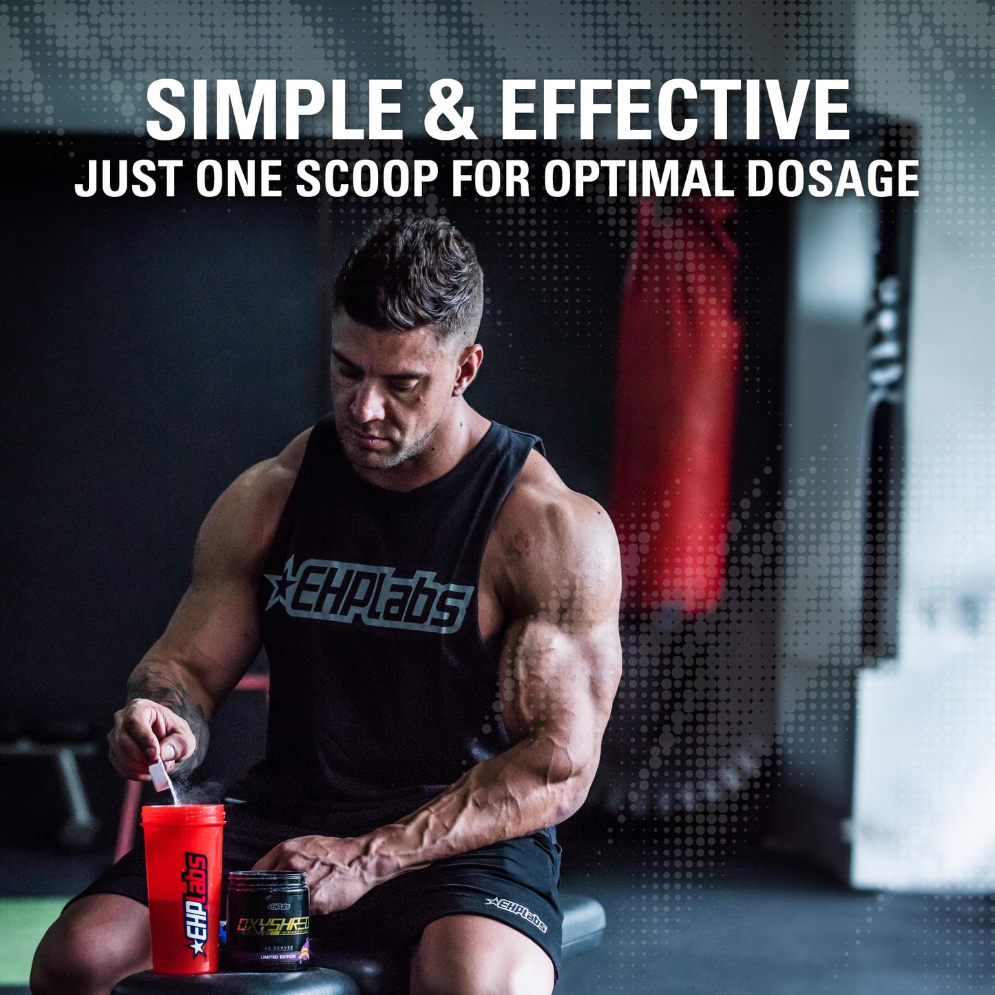 EHPlabs OxyShred Hardcore Thermogenic Pre Workout Powder for Shredding - Pre Workout Powder with L Glutamine & Acetyl L Carnitine, Energy Boost Drink, Mood Booster - Cali Cola, 40 Servings