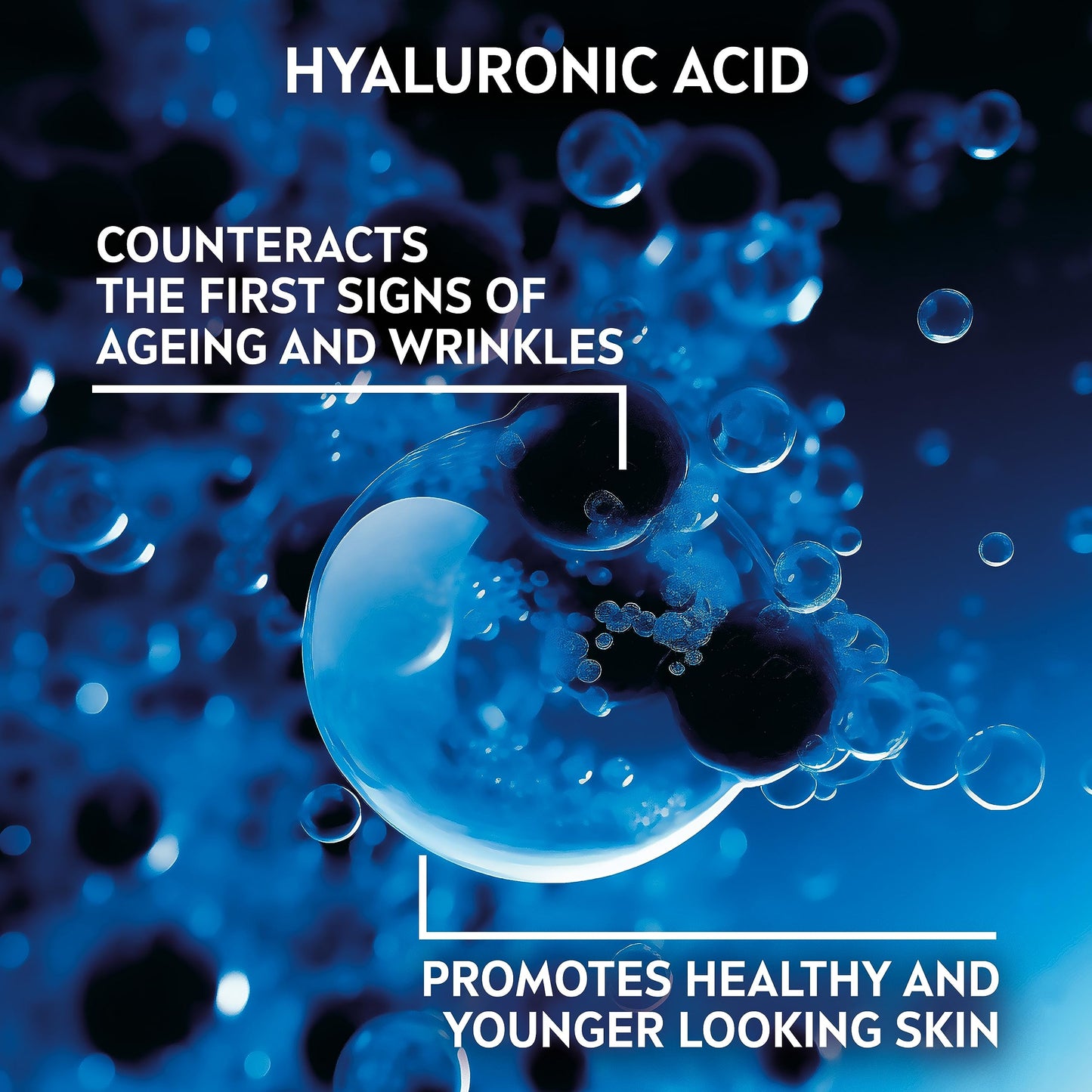 NIVEA MEN Anti-Age Hyaluron Eye Cream (15ml), Men's Eye Cream with Hyaluronic Acid, Visibly Reduces Deep Wrinkles and Eye Bags, Eye Cream for Wrinkles with 24h Moisture