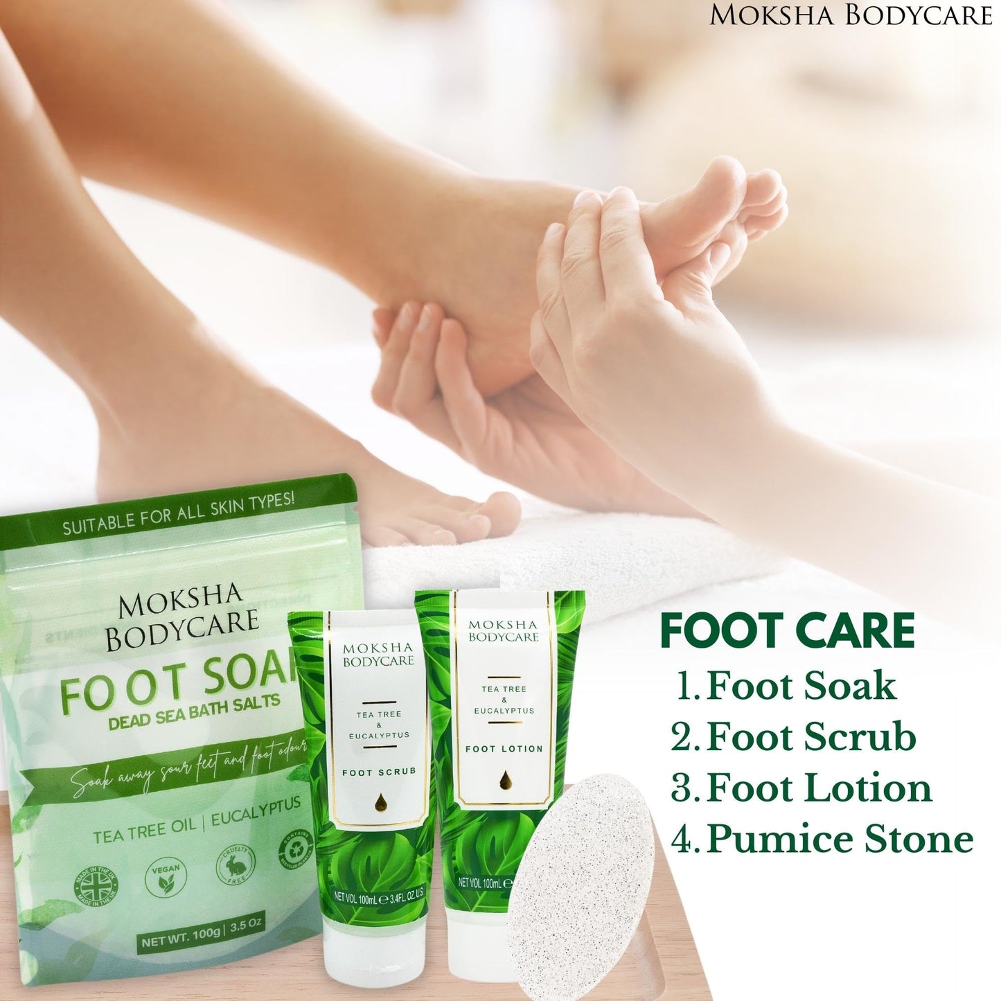 Foot Gift Sets for Women - [Made in UK] Foot Spa Sets for Women Gifts with Aromatherapy Foot Soak, Foot Scrub, Foot Lotion, Foot Spa Pamper Kit for Women, Birthday Gifts for Mum, Her, Friends, Wife