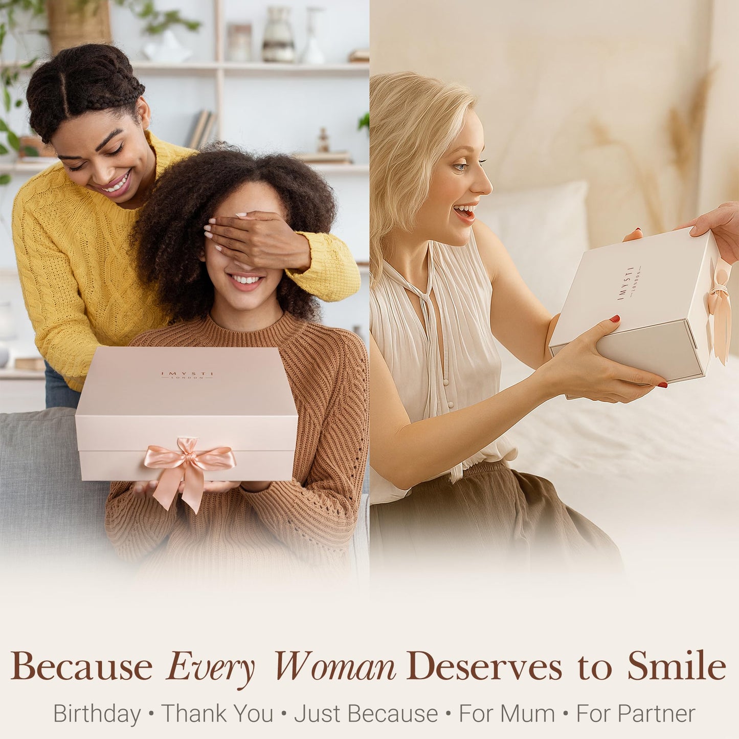 Birthday Pamper Gifts for Women – Luxury Spa Bath Hamper Gift Set (Standard)