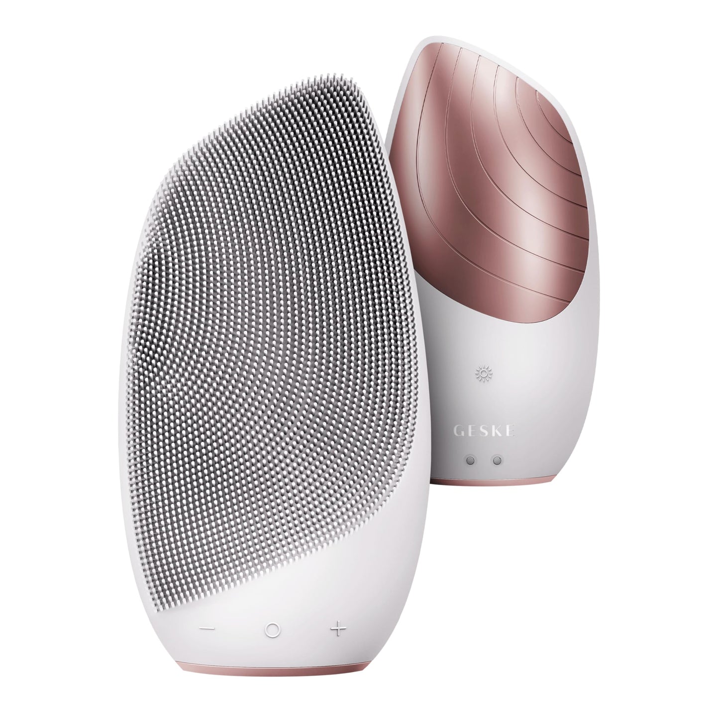 GESKE SmartAppGuided™ Sonic Thermo Facial Brush | 6 in 1 | skin cleansing | cleansing brush with thermal function | facial massager | electric facial brush | facial cleansing device