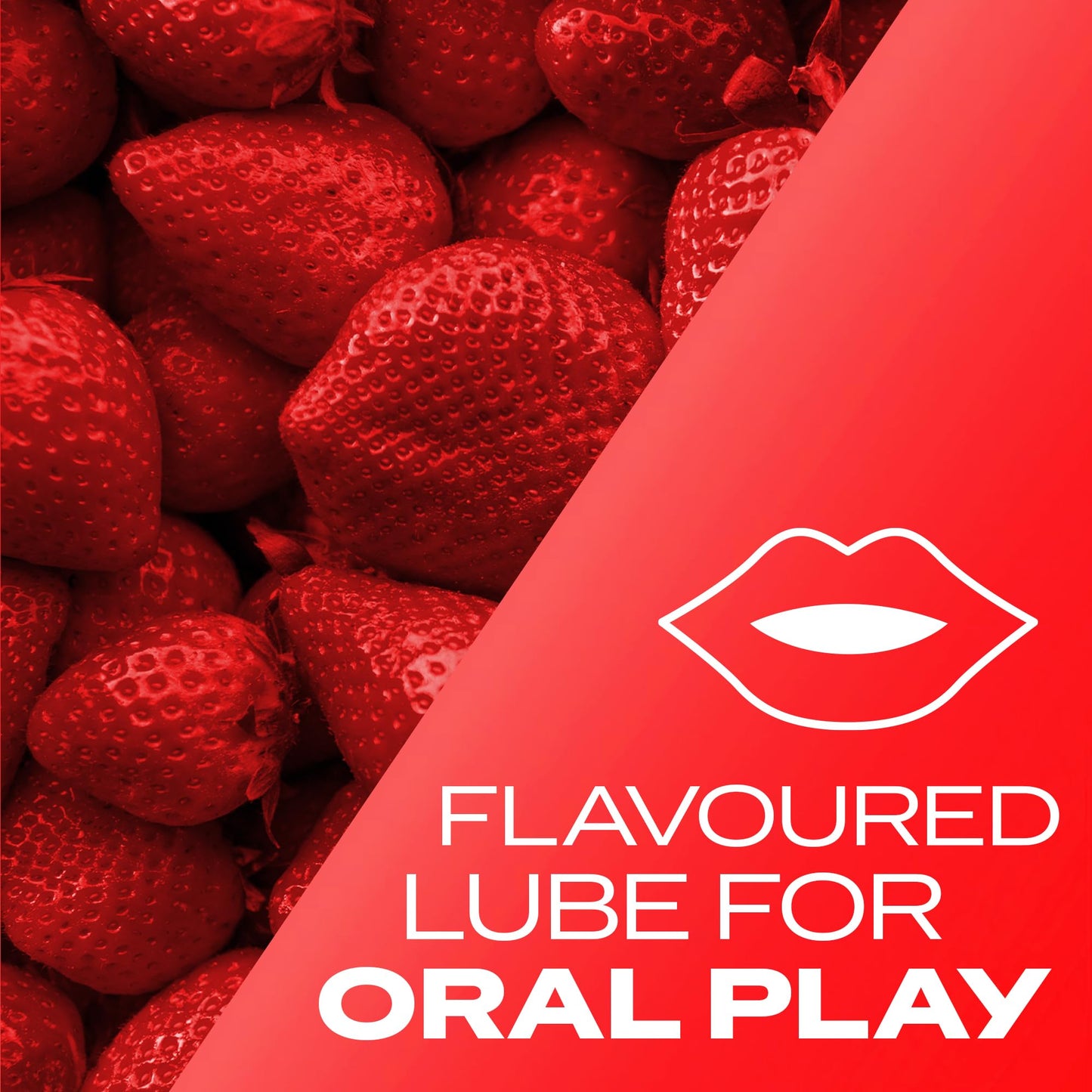 Durex Strawberry Flavoured Lube Intimate Gel, Water Based, 100 ml (Packaging May Vary)