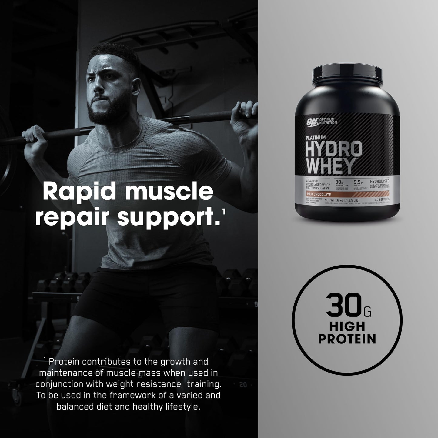 Optimum Nutrition Platinum Hydrowhey Protein Isolate – Milk Chocolate | TRYTLION