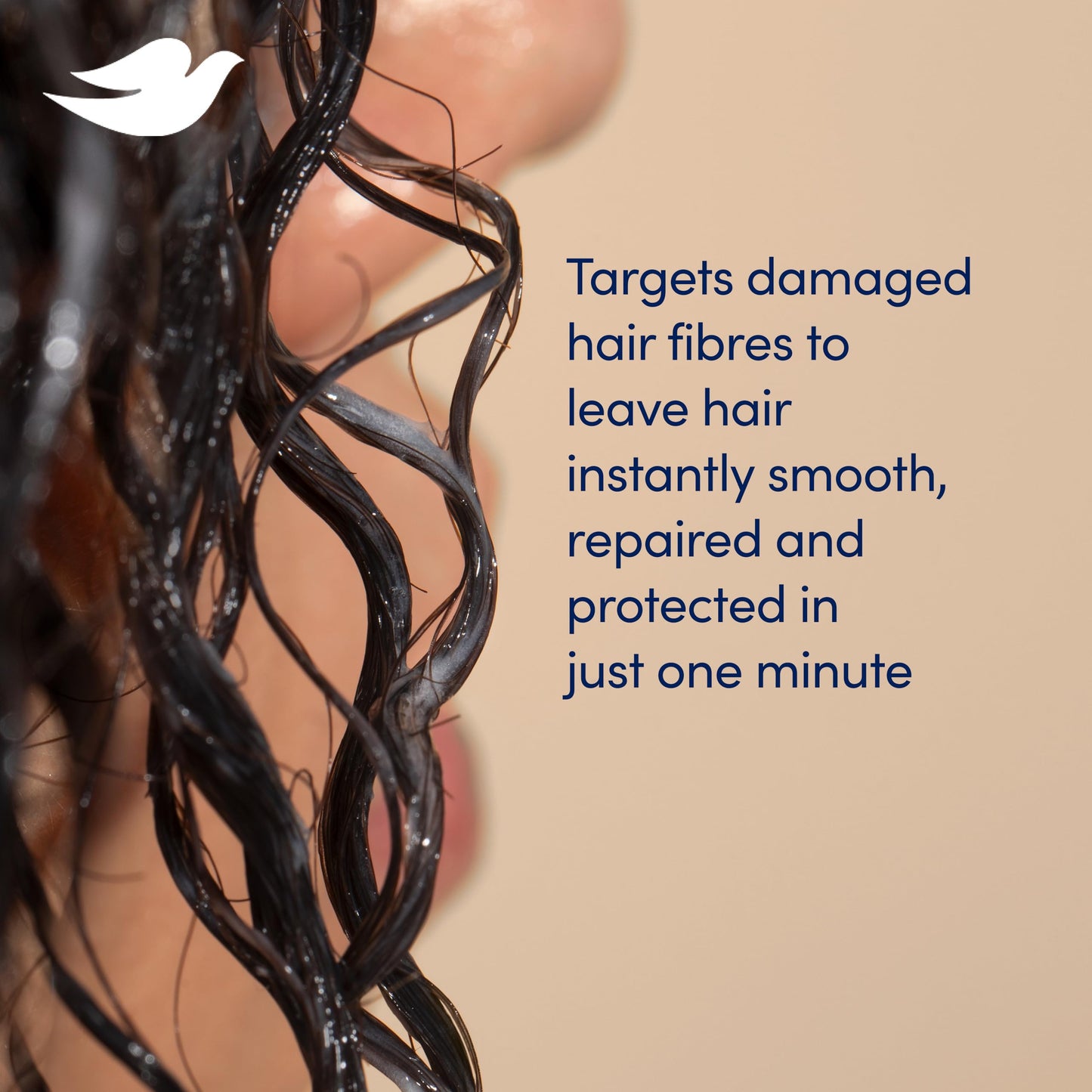 Dove 1 Minute Intensive Treatment Conditioner instantly repairs and stops up to 98% of damage* for damaged hair 170 ml