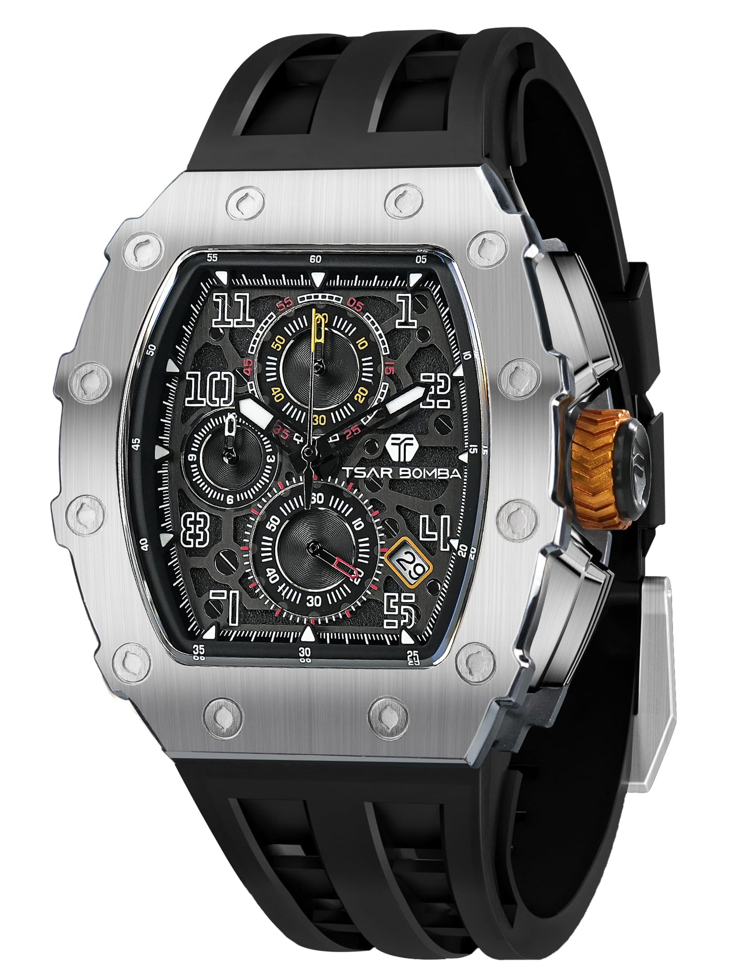 TSAR BOMBA TB8204 Elemental Series Chronograph / Calendar Watch