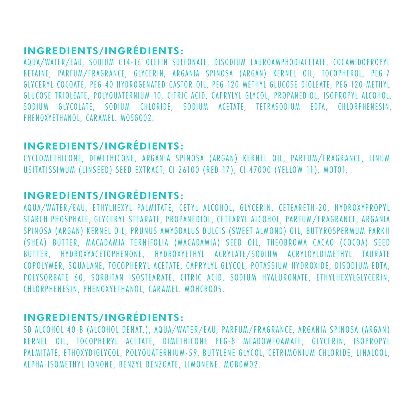 Moroccanoil Body Travel Set