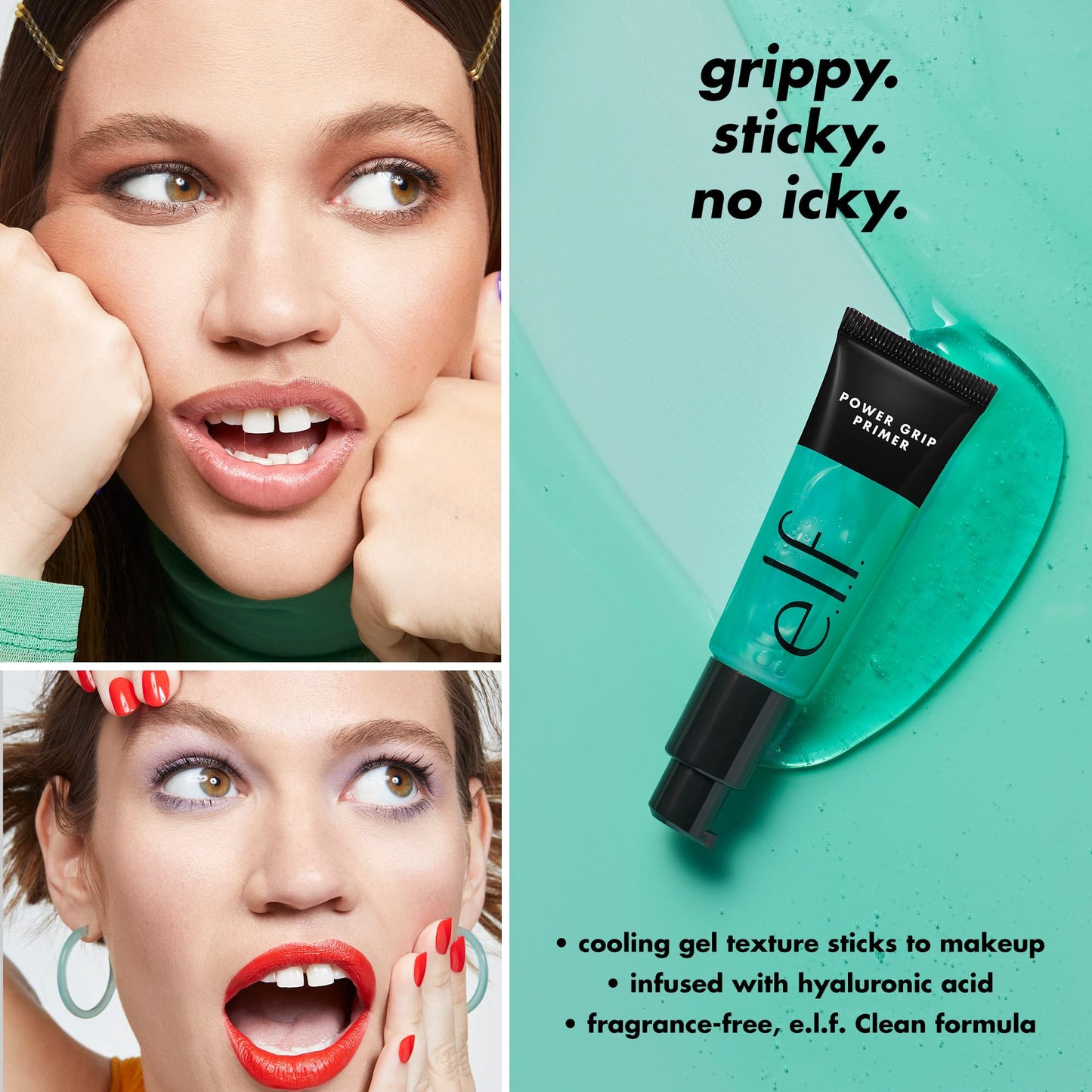 e.l.f. Power Grip Primer – Clear Gel | TRYTLION