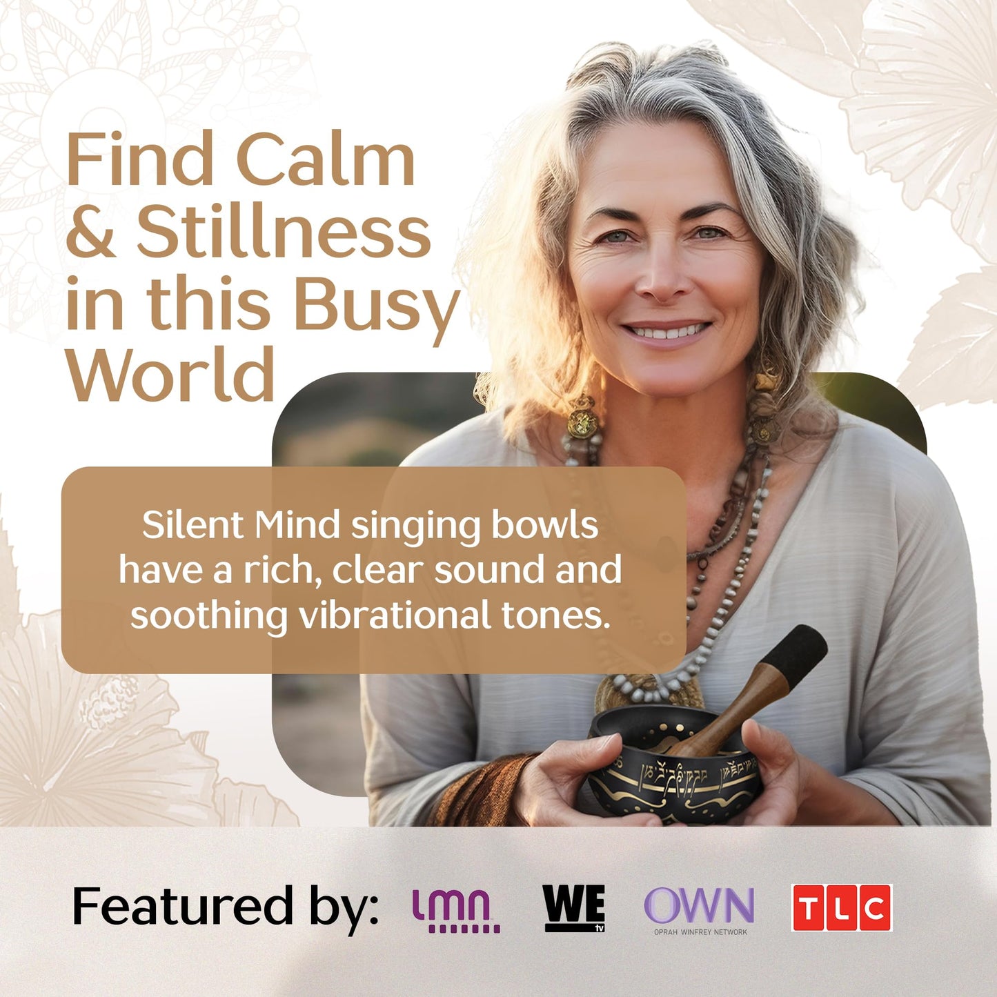 Tibetan Singing Bowl Set – Authentic Hand-Tuned Sound Bowl for Meditation – Complete Meditation Bowl Kit with Cushion, Mallet, and Guide – Perfect Singing Bowl for Yoga, Relaxation, and Sound Healing