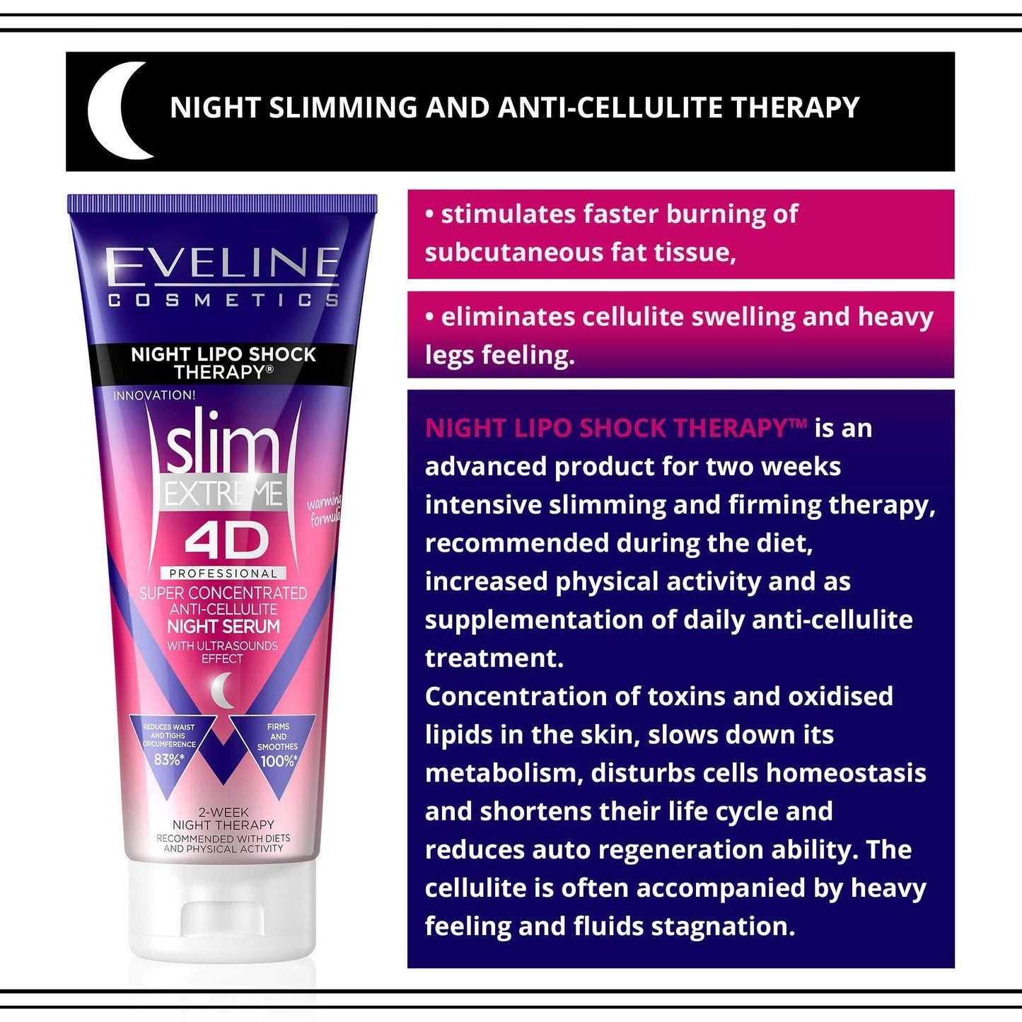 Eveline Cosmetics Slim Extreme 4D Hot Cream – 250ml