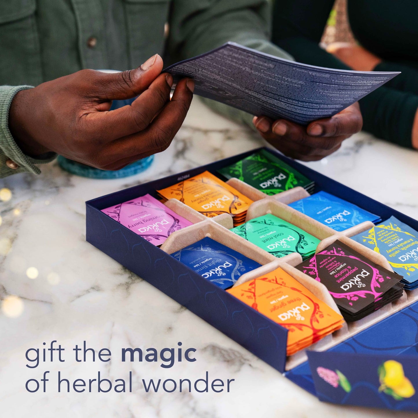 Pukka Herbs Premium Herbal Tea Selection Gift Set Box Ideal Gifts For Women & Men, Birthday, Anniversary & Self-Care Eco-Friendly Selection, 45 Tea Bags, 9 Delicious Flavours