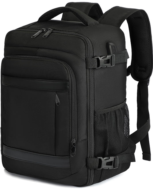KLOSTAIN Cabin Bags 40x20x25 for Ryanair Underseat Travel Backpack Hand Luggage Carry-ons Bag Cabin Size 20L for Airplanes Flight Ruscksack Black