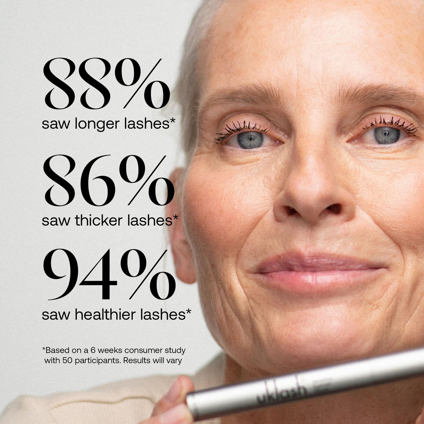 UKLASH | Sensitive Eyelash Serum | UK's #1 Rated Lash Serums for Fuller Lashes, Peptide Based, Vegan Friendly Designed for Sensitive Eyes