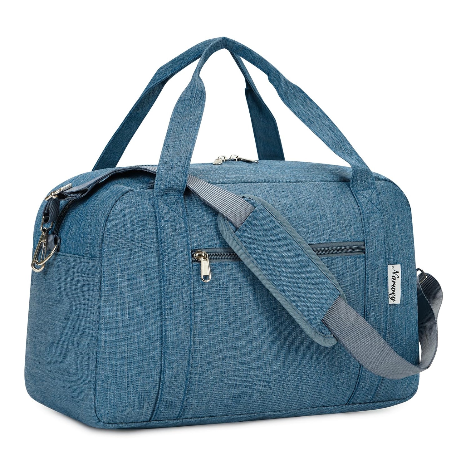 for Ryanair Cabin Bag 40X20X25cm Underseat Travel Duffel Bag Holdall Tote Carry on Luggage for Women and Men 20L (Navy Blue)