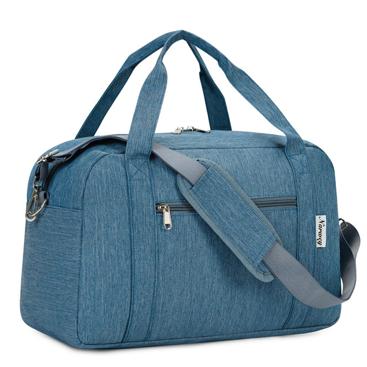for Ryanair Cabin Bag 40X20X25cm Underseat Travel Duffel Bag Holdall Tote Carry on Luggage for Women and Men 20L (Navy Blue)